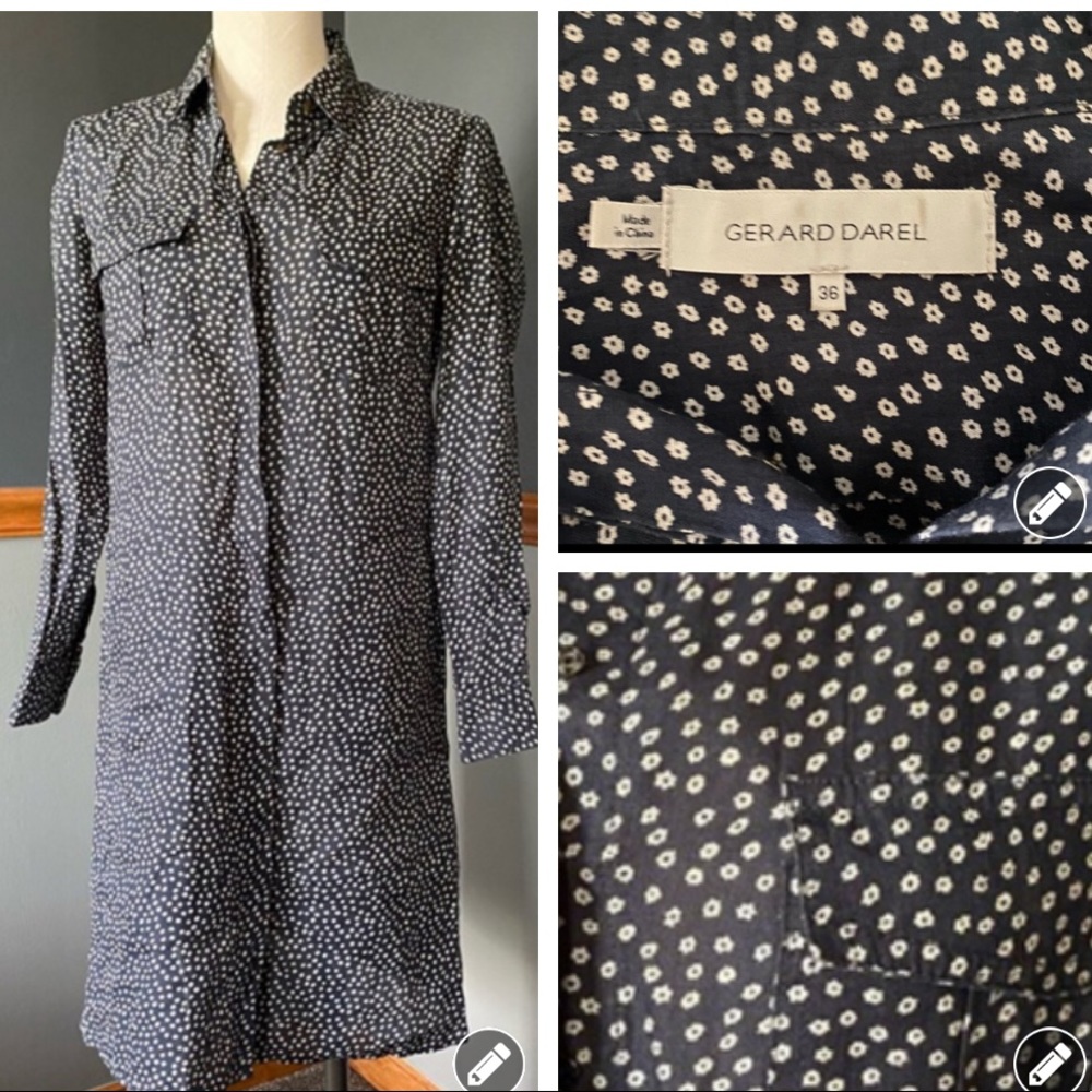 Gerard Darel Daisy print dress 3583